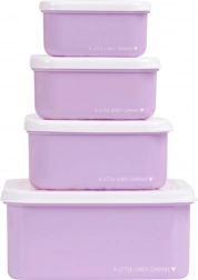 Set kutija za užinu Cvjetni vrt - A Little Lovely Company