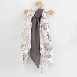 pamučne pelene s printom New Baby 70 × 80 cm, 3 kom