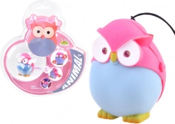 Šareni privjesak za ključeve sova sa svjetlom i zvukom