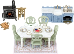 Sylvanian Families elegantna blagovaonica s kaminom