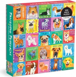 Mudpuppy puzzle Pasji portreti 500 dijelova