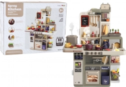Dječja kuhinjica sa svjetlima, zvukovima i parom, 88 dijelova