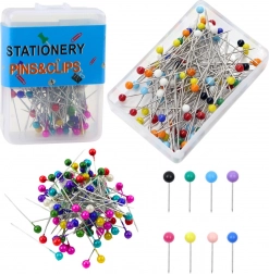 Set pribadača s obojenom glavom - 100 kom