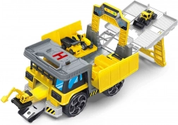 Građevinska stanica – igraći set s bagerom i kiperskim kamionom