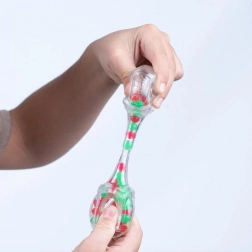 Fidget Blox Sound relaksirajuća kocka – zelena i crvena