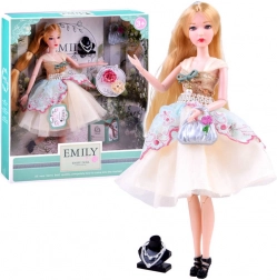 Emily lutka u koktel haljini s torbicom