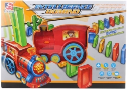 Građevinski domino vlak sa svjetlima i zvukovima