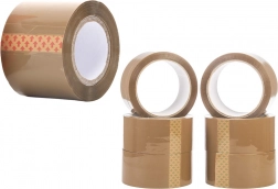 Smeđa ambalažna traka 48 mm × 50 m, sintetička guma