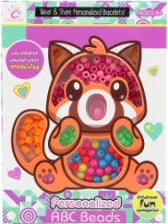 Set šarenih plastičnih perlica za djecu