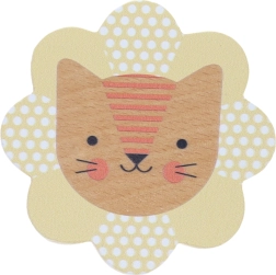 Petit Collage drveno zvečkalo lavić