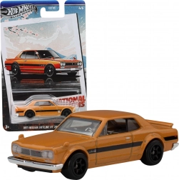 Hot Wheels Nissan Skyline 1971 HT 2000 GT‑R 1:64 narančasti autić 7 cm