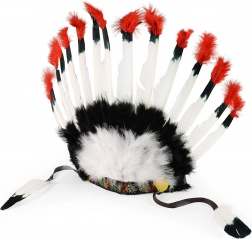 poglavarska indijanska traka za glavu za karneval