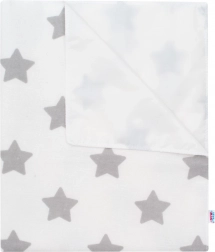 Vodonepropusna flanelna podloga New Baby zvjezdice
