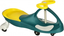 Gravitacijski guralac s LED svjetlećim kotačima – žuta