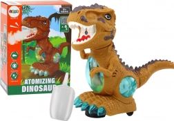 Žuti plesni dinosaurus s senzorom prepreka, svjetlima i zvukovima