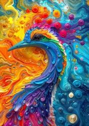 Enjoy puzzle Mramorno perje 1000 dijelova