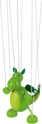 GOKI lutka dinosaurus od drva