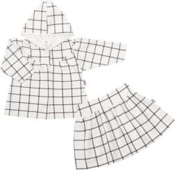 Girls' 2-piece set New Baby Cool Girls, white