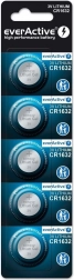 Litijeve baterije EverActive CR1632 - 5 komada u blisteru