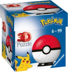 3D puzzle Pokémon Poké Ball od Ravensburgera, 54 dijelova