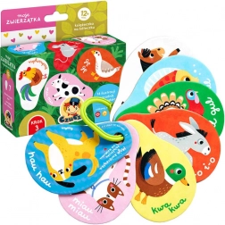 CzuCzu moje životinjice knjižica na prstenu 12m+