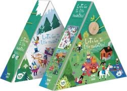 Dvostrana slagalica planine ljeto i zima LONDJI