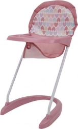 visoka hranilica za lutke s motivom srca