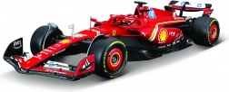 set za sastavljanje modela bburago 1:24 ferrari f1 sf24 2024 charles leclerc sa stalkom
