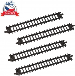 Ravne tračnice za dječje vlakiće – set od 4 komada