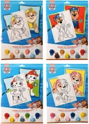 Slikanje po brojevima – Psići u ophodnji