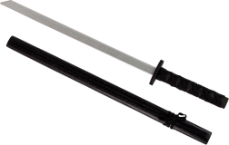 Drveni crni mač za viteza 73 cm