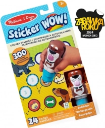 Sticker Wow - Interaktivna knjiga i pečat s naljepnicama - Pas