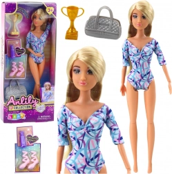 Lutka Anlily balerina s priborom