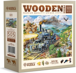 WOODEN CITY Drvene puzzle željeznica 505 dijelova