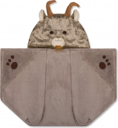 Grijani pokrivač s kapuljačom i džepovima u obliku šapa Cozy Noxxiez