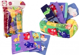 Kutija s mekim maramicama 6 tkanina 3 šarene maramice s vrpcom