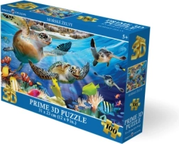 3D puzzle plaža s kornjačama 48 dijelova