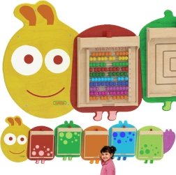 Sustav za montažu 5 zidnih edukativnih ploča Masterkidz Flex - Gusjenica