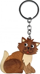 2Kids Toys drveni privjesak za ključeve mačka (veliki)