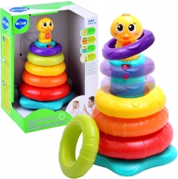 Interaktivna slagalica piramida s pačićem, svira i svijetli