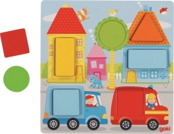 Goki igra umetanja s geometrijskim oblicima