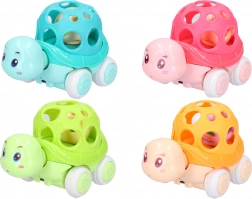 Plastična zvečkasta igračka kornjača 11 cm