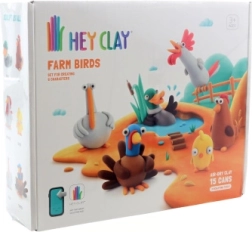 Hey Clay kreativni set – ptice s farme