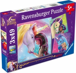 Puzzle 3×49 dijelova RAVENSBURGER – UNICORN ACADEMY (Akademija jednoroga)