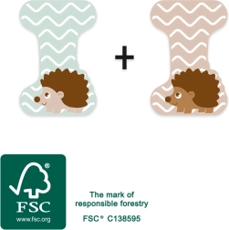 Small foot drveno slovo I