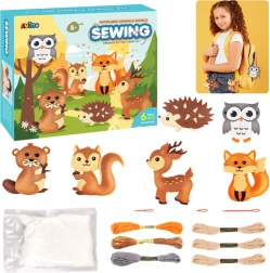 Kreativni set šumske životinje od filca