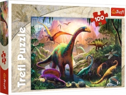 Puzzle dinosauri 100 dijelova – svijet dinosaura Trefl