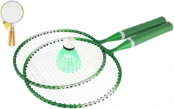 Dječji badminton set – 2 reketa i 1 plastična loptica, metal/plastika, u mrežici
