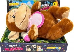 Interaktivni majmunčić Steppos s bočicom