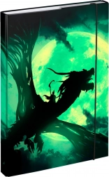 Mape za školske bilježnice A4 s motivom zmaja BAAGL